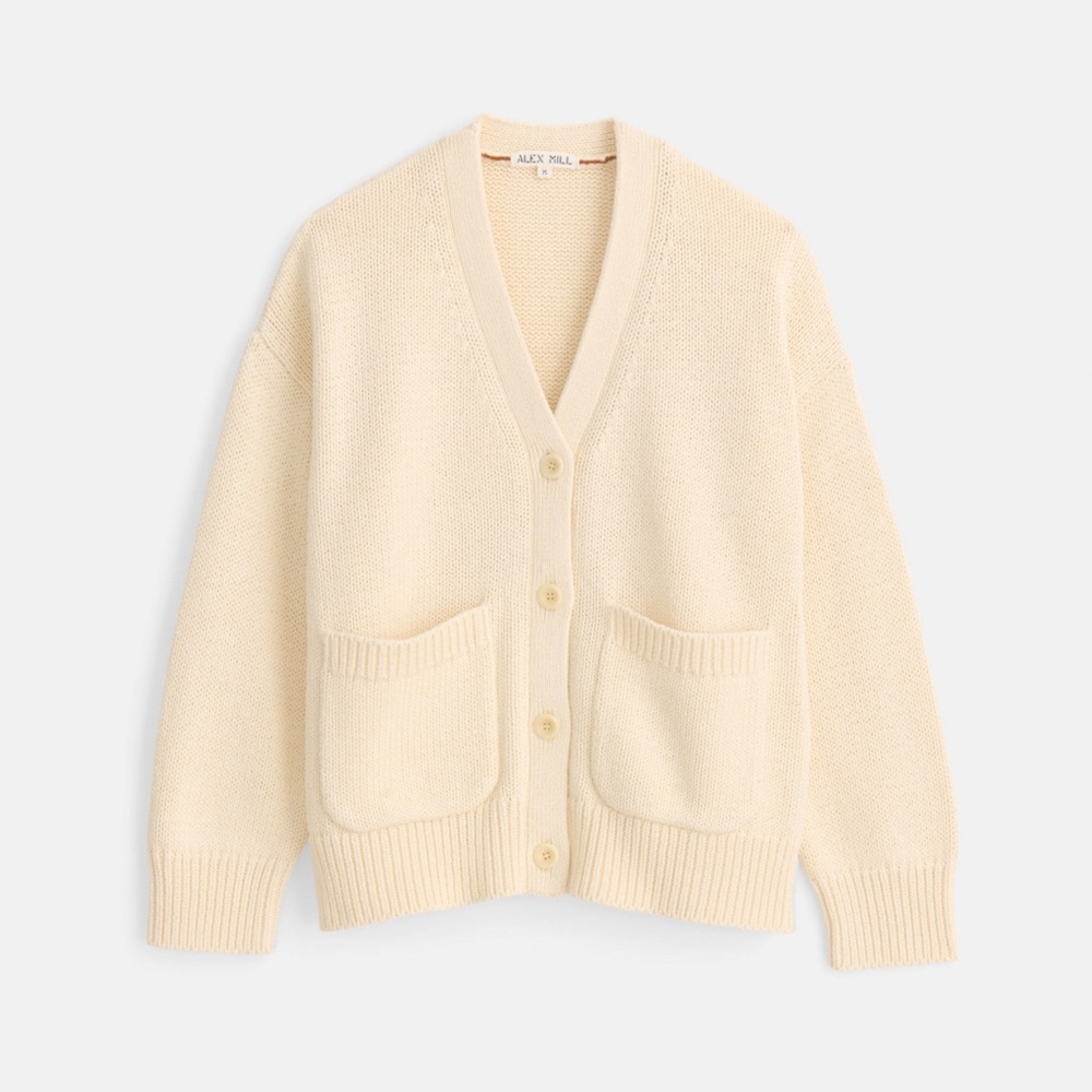 Alex Mill Emma cardigan ivory
